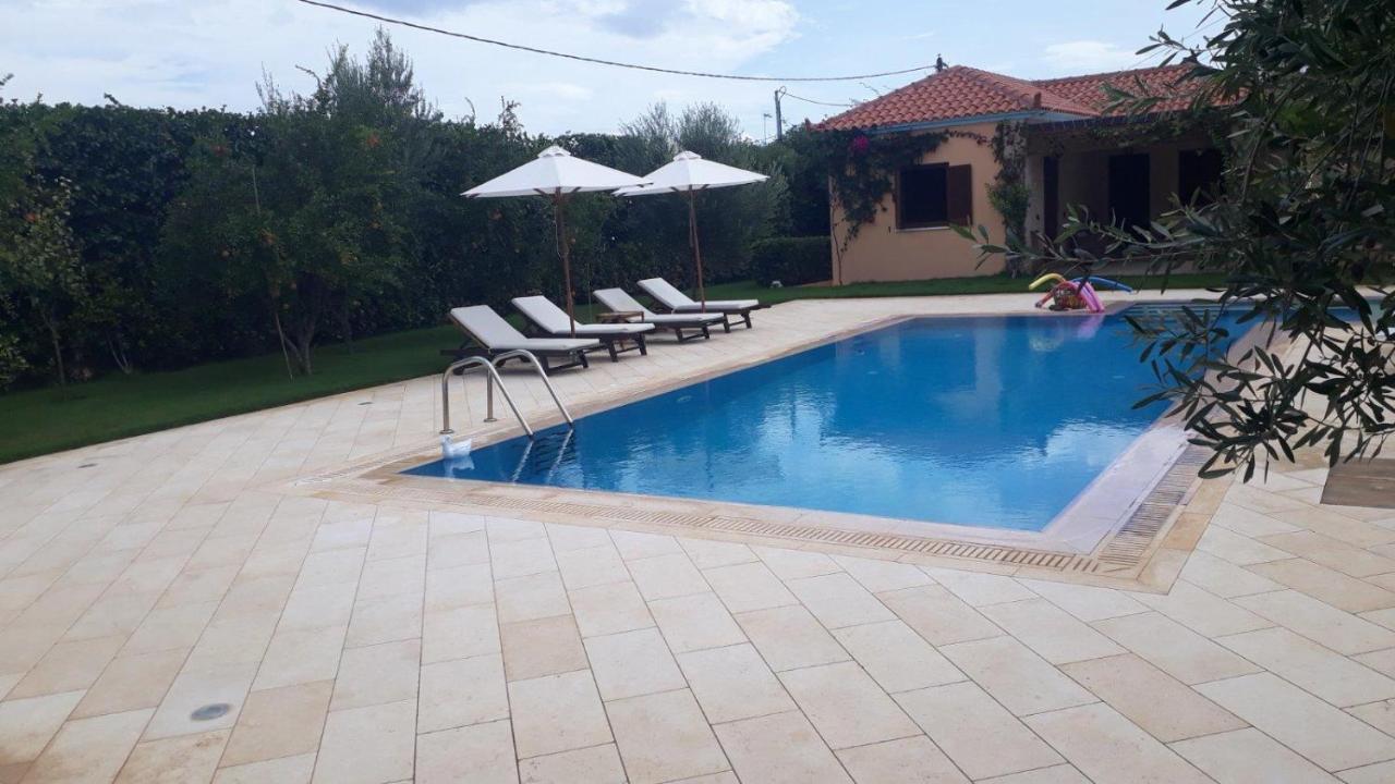 Mediterranean Garden Villa Vathí Esterno foto