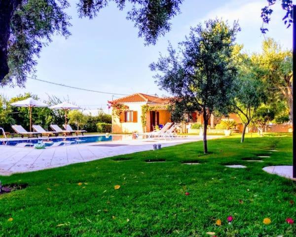 Mediterranean Garden Villa Vathí Esterno foto